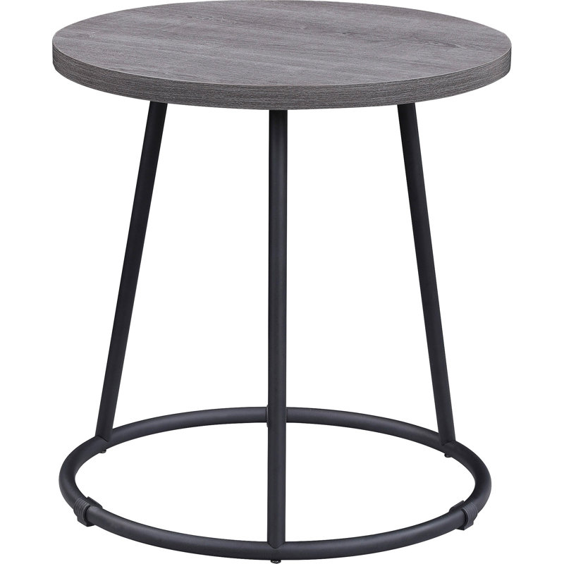  Table d'appoint ronde, Gris