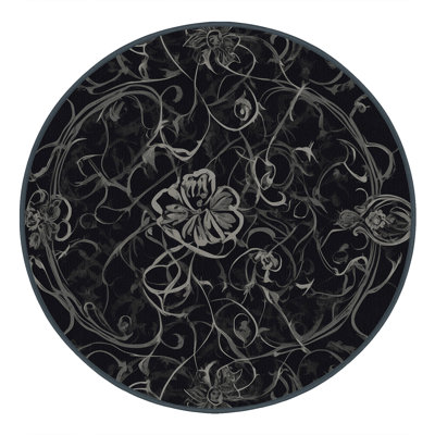 Tapis obsidienne fougère