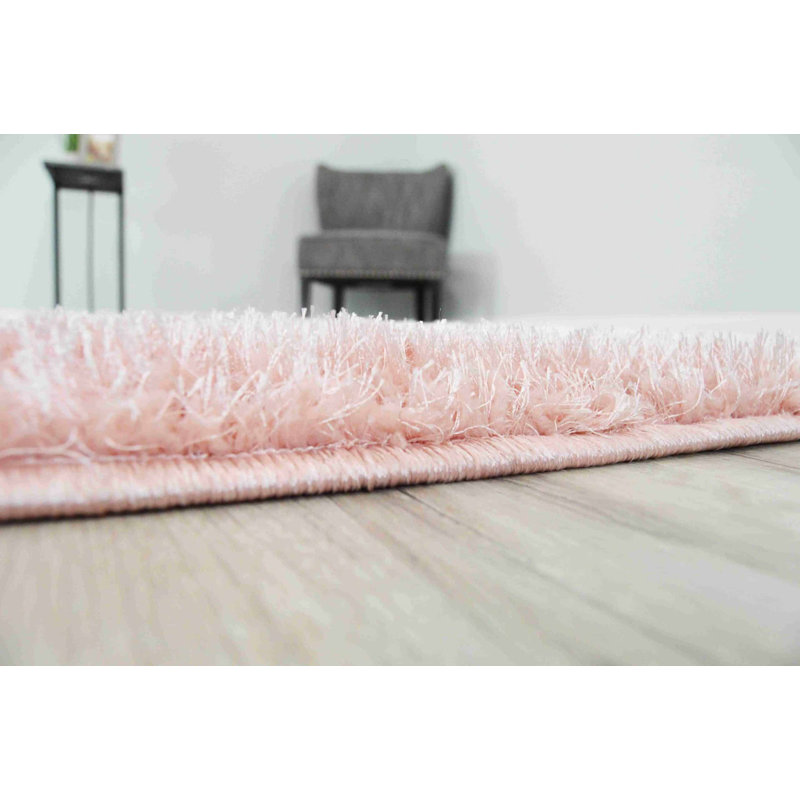 Modern Arriola Shag Abstract Geometric Rug For Living Room Bedroom, Tapis de couloir 2 pi 7 po x 7 pi 10 po