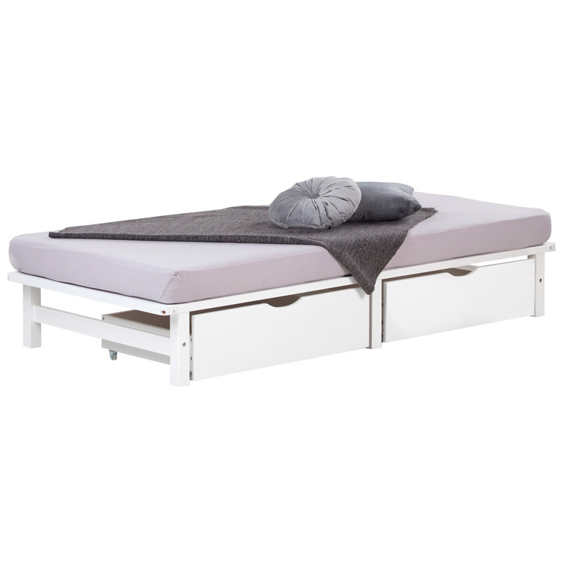 Pallet Bed with Bed Box, European Single (90 x 200cm)