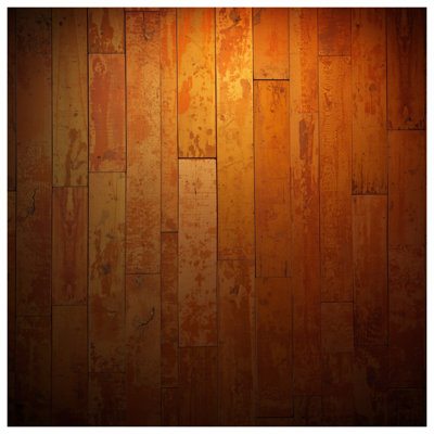 Distressed Wood Planks Quilted Bedspread All Sizes