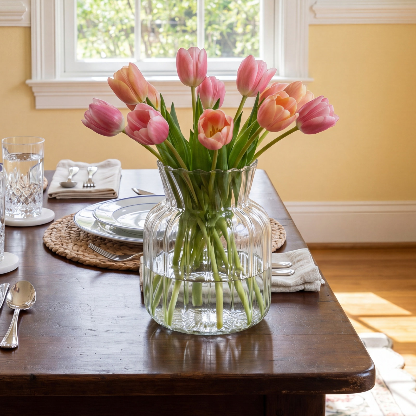Amaya 5.25'' Glass Table Vase
