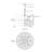 Murana 12 - Light Steel Chandelier-95675605-131167085-95675590