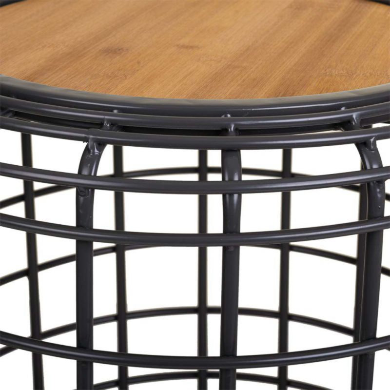Iron Accent Stool