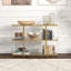 Mcchesney 162.6cm Glass Top Console Table-237497915-237497913
