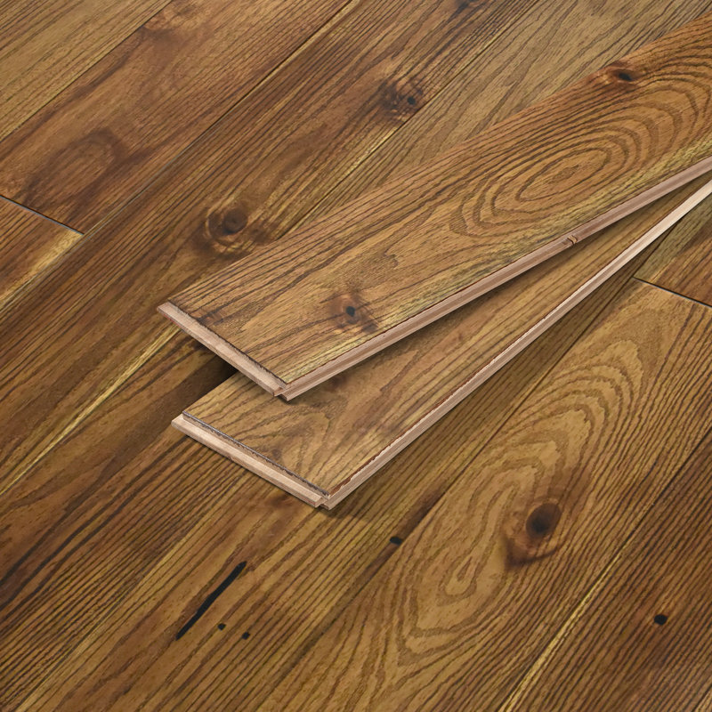 Parquet massif Oran, Brun moyen