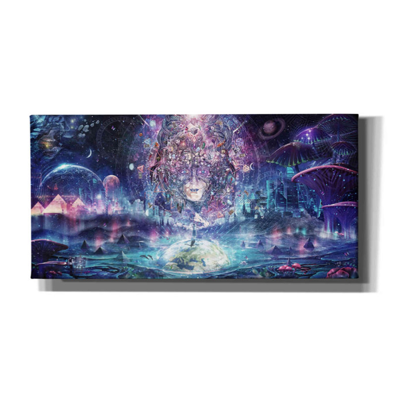 «Quest for the Peak», impression sur toile tendue, H 20 po x l 40 po x P 1,25 po