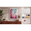 Bare Branch in Blossom Modern 1 Piece Wrapped Canvas Wall Art-2069656062-2069656063