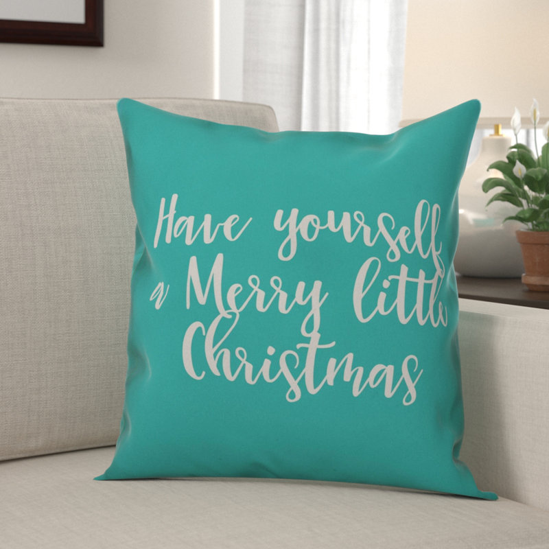 Solid Colour Reversible Throw Pillow, Dark Green, Throw Pillow