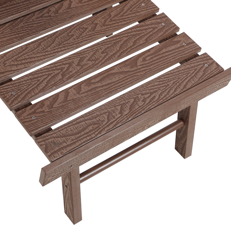 Chaise Adirondack, Brun foncé