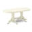  5 Piece Kitchen Table Set for 4 Includes an Oval Dining Room Table with Butterfly Leaf and 4 Dining Chairs, 40x76 Inch, Linen White-509559432
