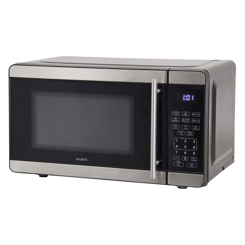 Avanti Countertop Microwave Oven, 0.7 cu. ft., Stainless Steel