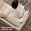 152cm 2 Seater Mordern Upholstered Loveseat Sofa-1237553842