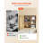 Bathroom Wall Cabinet Over Toilet Storage Medicine Cabinet Door & Shelves