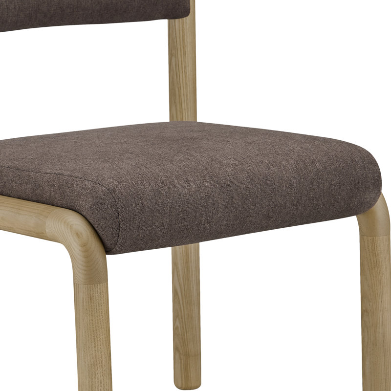 April Dining Chair-Set Of Two, Deep Brown