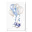 « blue boots 2 », art sur toile-21939583