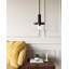 Luminaire suspendu tambour simple à 1 lumière Dreya-66310593