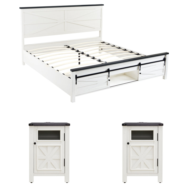 Ensemble de chambre à coucher 3 pièces