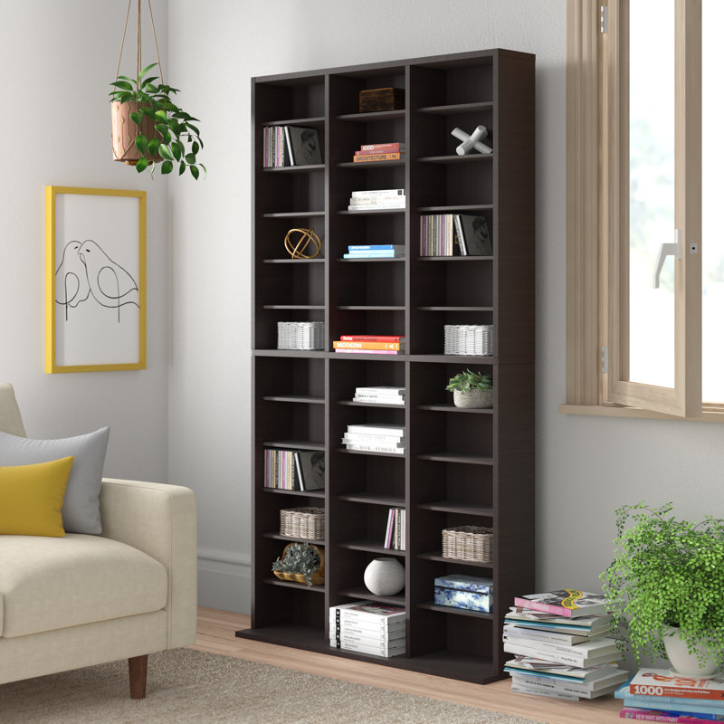 71.25 " H Media Shelves, Espresso