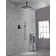 Ceiling Mounted Shower System Combo Set With Handheld And 16"Shower Head