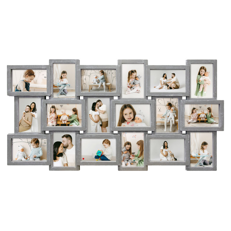 Ensemble de 18 cadres photo Hendley, Gris