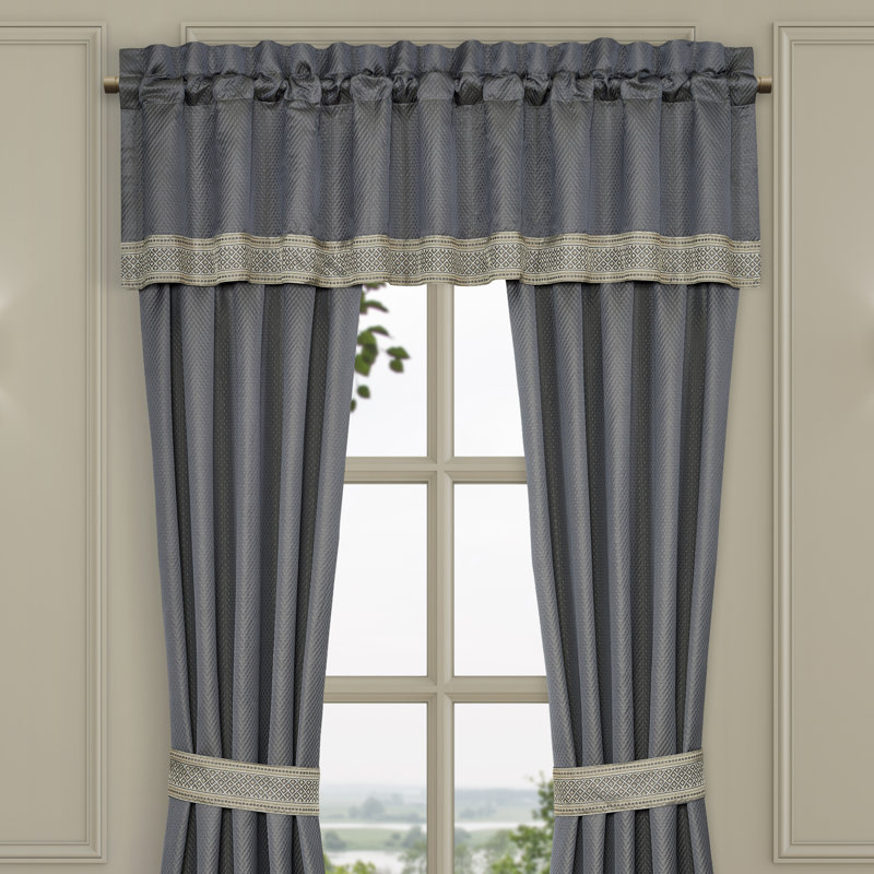Excelsior Window Straight Valance French Blue, French Blue