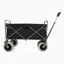 Chariot de plage avec porte-cannes et grandes roues-112369206