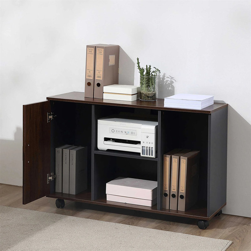 Khemari 100cm Wide Mobile File Cabinet