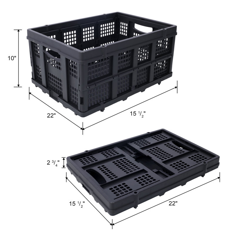 42.5'' H x 39.4'' W Utility Cart with Wheels