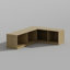 Banc d'angle en bois avec compartiments de rangement pour chaussures et décoration intérieure