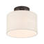 Plafonnier semi-encastré 1 lumière Darian-1487943296-1487943299