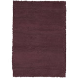 Strata Wool Area Rug in Purple