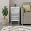 Table de chevet blanche 23 po