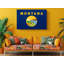 «Montana State Flag», impression sur toile tendue-648330561
