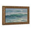 Tableau de vagues océaniques, cadre mural vintage orné – Cadre doré décoratif pour œuvres d'art.-1653396884