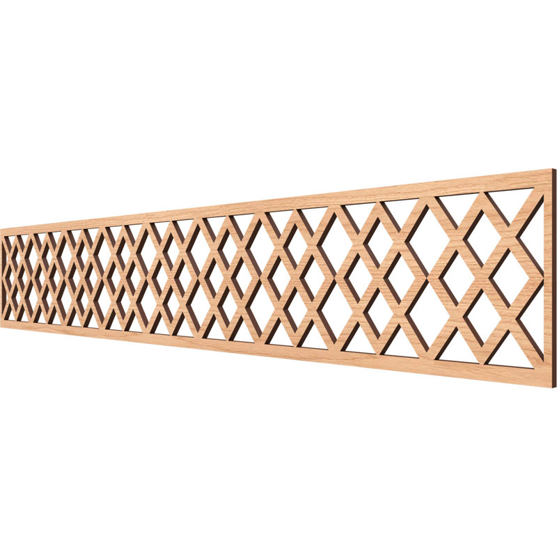 Moulure Hadley, Noyer blanc, H 8 po x l 46,625 po x P 0,375 po