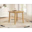 Table de salle à manger extensible ronde pour 2 à 4 personnes, table de salle à manger pliante en bois avec taille réglable, conception peu encombrante pour petits appartements et salles à manger - brun clair-417024787