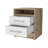Philadelphia Nightstand, Two Drawers, Concealed Shelf-1335715984