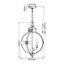 Dowty 3 - Light Sphere Pendant-16292003