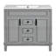 Meuble-lavabo 36 po avec lavabo supérieur