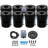 DWC Hydroponic System 5 Gal, 8 Buckets