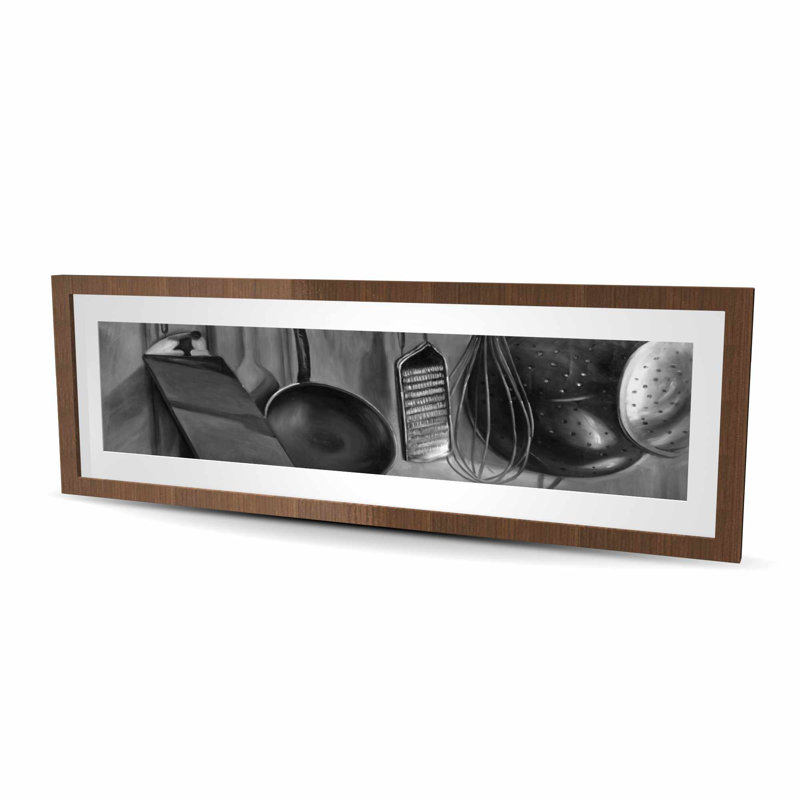 Hyperrealist Kitchen Print - Chef Tools Framed Art Decor
