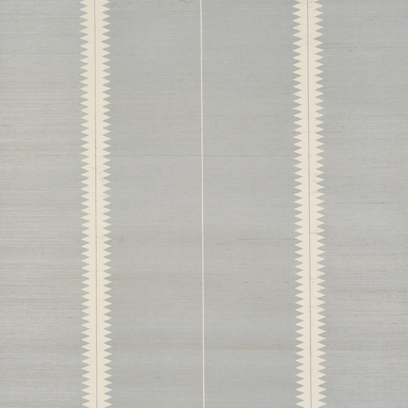 Papier peint à rayures en sisal Bristle, Minéral