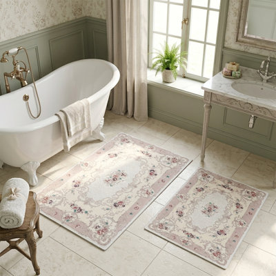 Ensemble de tapis pour salle de bain Elianna