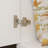 Elegant White Wardrobe With Golden Handles, Large Capacity With Multi-Function Storage Solutionsproduct Title:Modern Entryway Cabinet With Spacious Drawers - Sleek Design