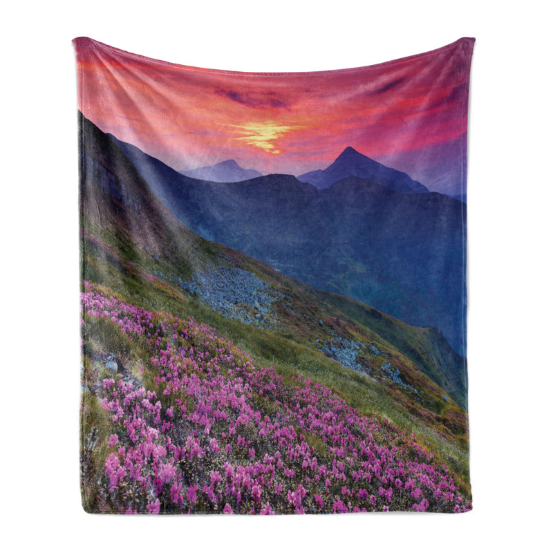 Hand Woven Throw Blanket, 50" x 70"