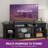 70"W Farmhouse TV Stand for TVs up to 80" with Power Outlet-642164473-609437293