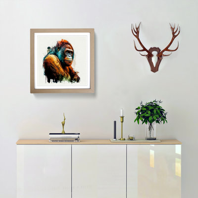 Orangutan - Framed Print