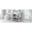 Meuble-lavabo avec lavabo supérieur / armoire de rangement moderne avec 2 portes et 6 tiroirs / meuble-lavabo simple-113435655
