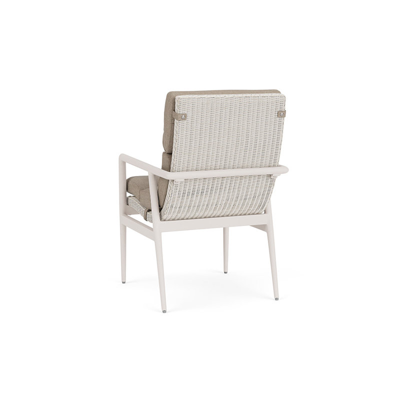 Cascade Outdoor Dining Armchair, Demo Oatmeal, Antique White